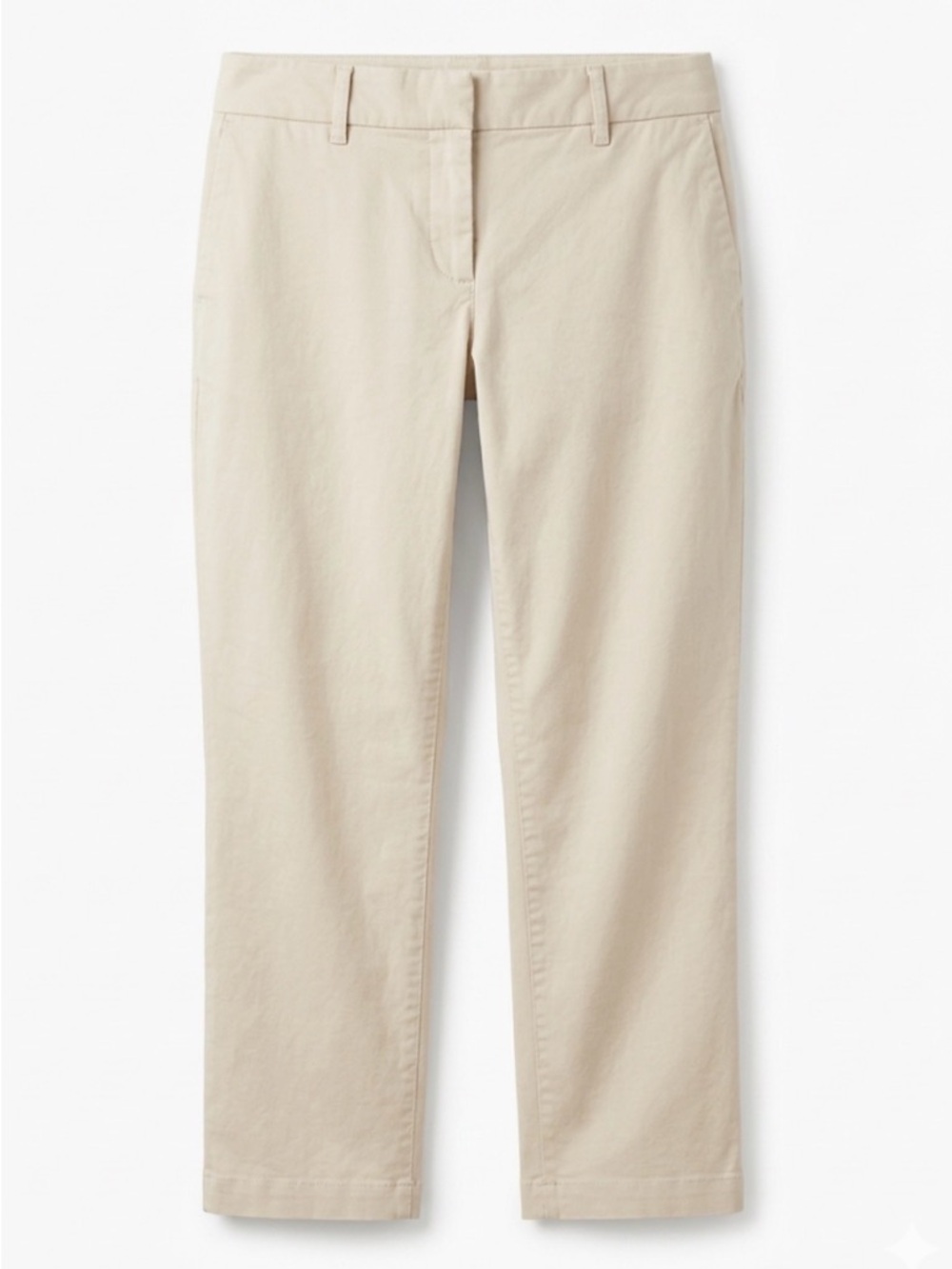 Nautica Stone Khaki Stretch Chino Capri Pants - Size 6